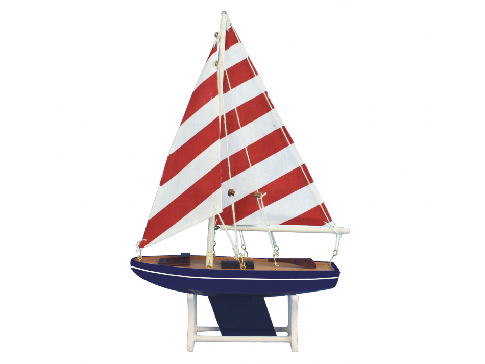 Wooden It Floats Sailors Dream Model Sailboat 12""