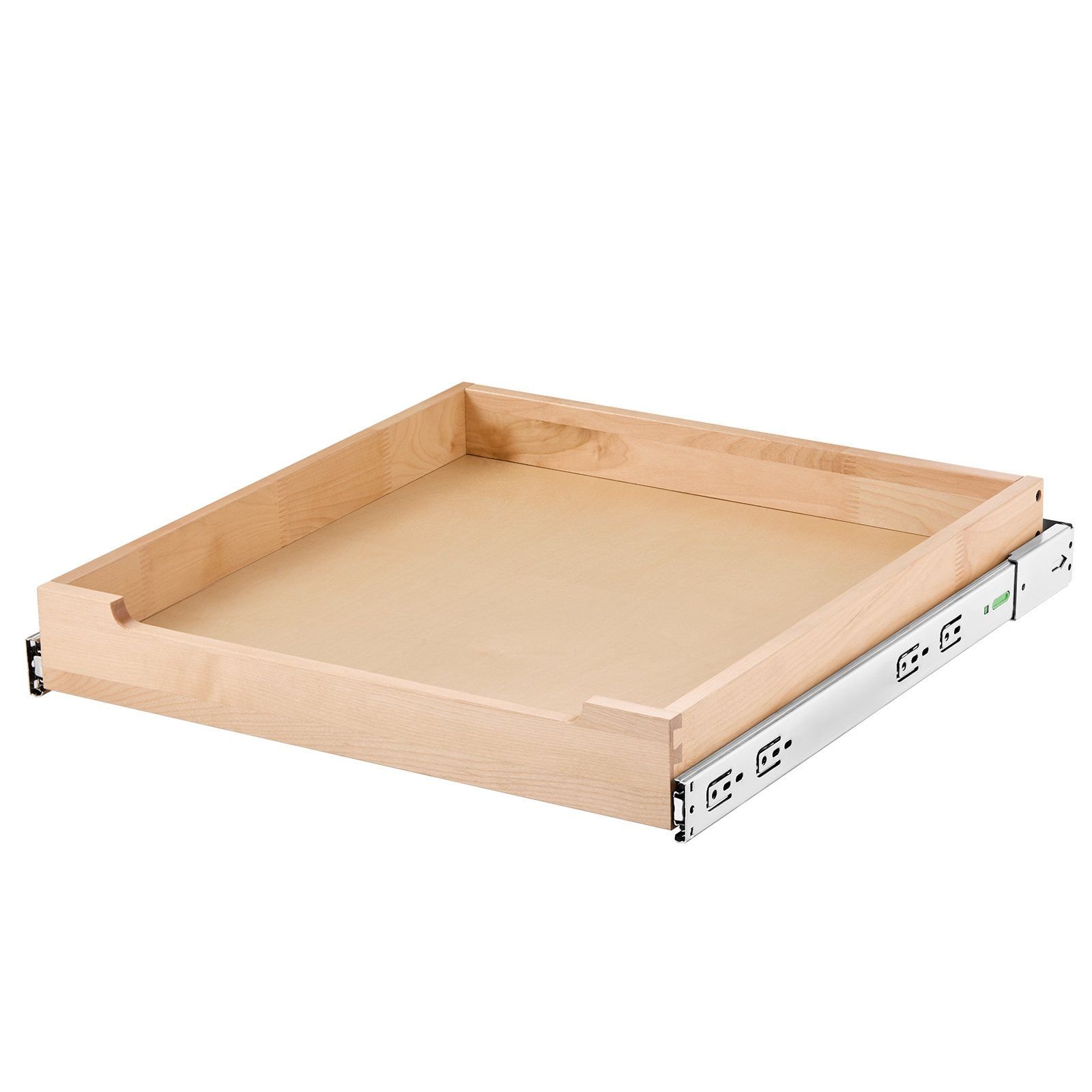 VEVOR Pull Out Cabinet Organizer, 20"W x 21"D Cabinet Drawer, Soft Close Slide out Shelf, Heavy-Duty Sliding Wood Drawer