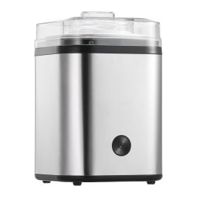 VEVOR Ice Cream Maker, 2.11 Qt. Large Capacity, Electric Automatic Ice-Cream Machine, with Easy Operation & Cleaning, Stainless Steel Shell