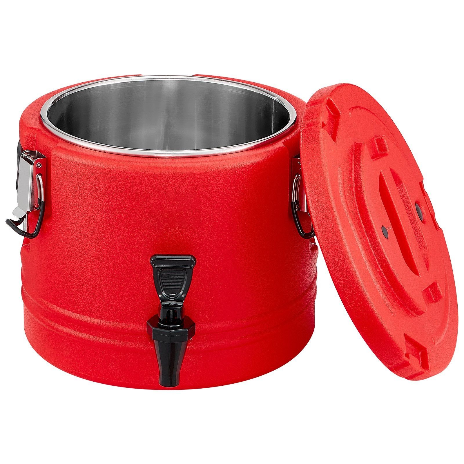 VEVOR Insulated Beverage Dispenser, 2.2 Gal/8L Thermal Hot and Cold Drink Server Dispenser with Spigot