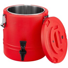 VEVOR Insulated Beverage Dispenser, 3 Gal/11.4L Thermal Hot and Cold Drink Server Dispenser with Spigot