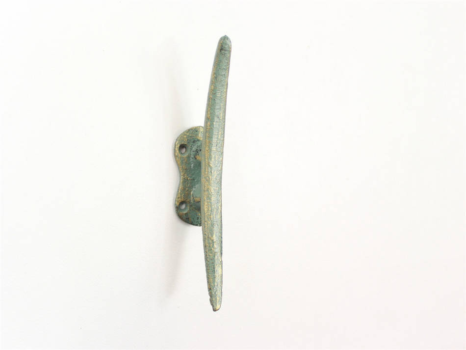 Antique Bronze Cast Iron Cleat Wall Hook 6""