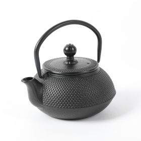 HAWOK Cast Iron Teapot with Stainless Steel Infuser (600ml/20oz)