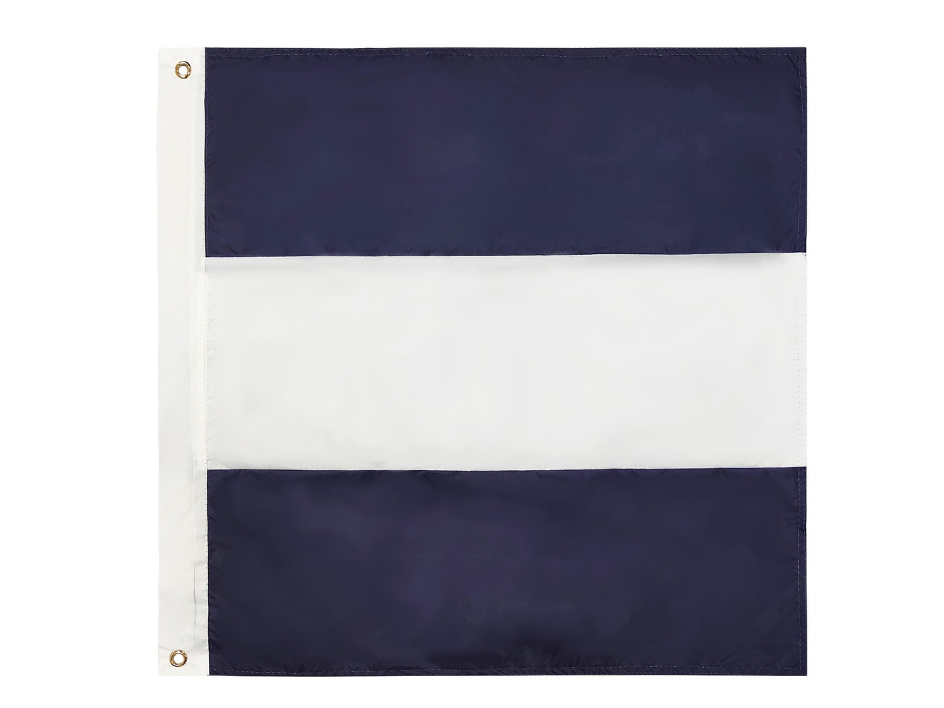 Authentic Letter J Nautical Alphabet Navy Code Signal Flag 24"" - Outdoor Use