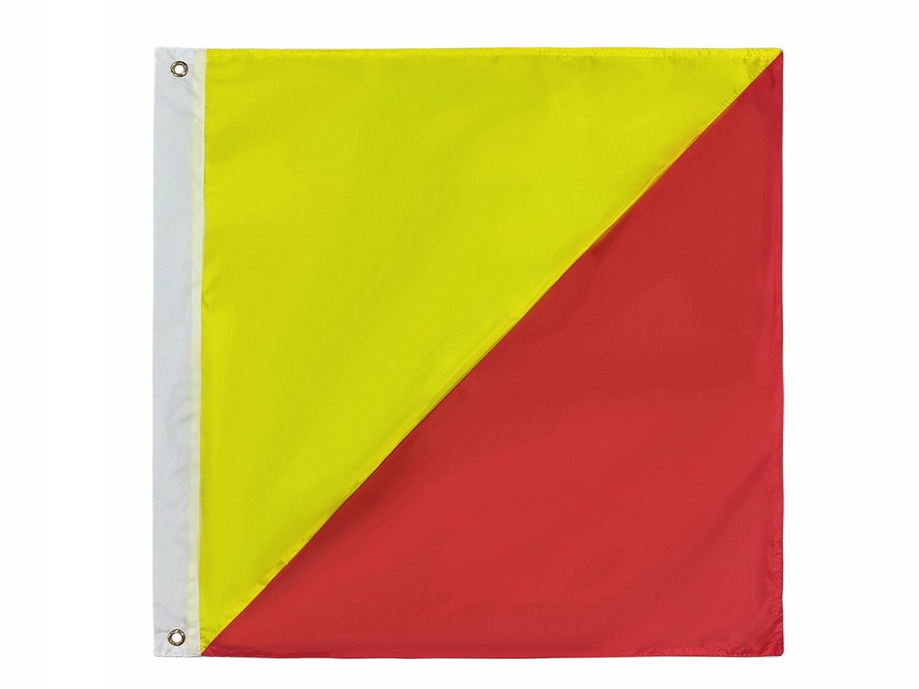 Authentic Letter O Nautical Alphabet Navy Code Signal Flag 24"" - Outdoor Use