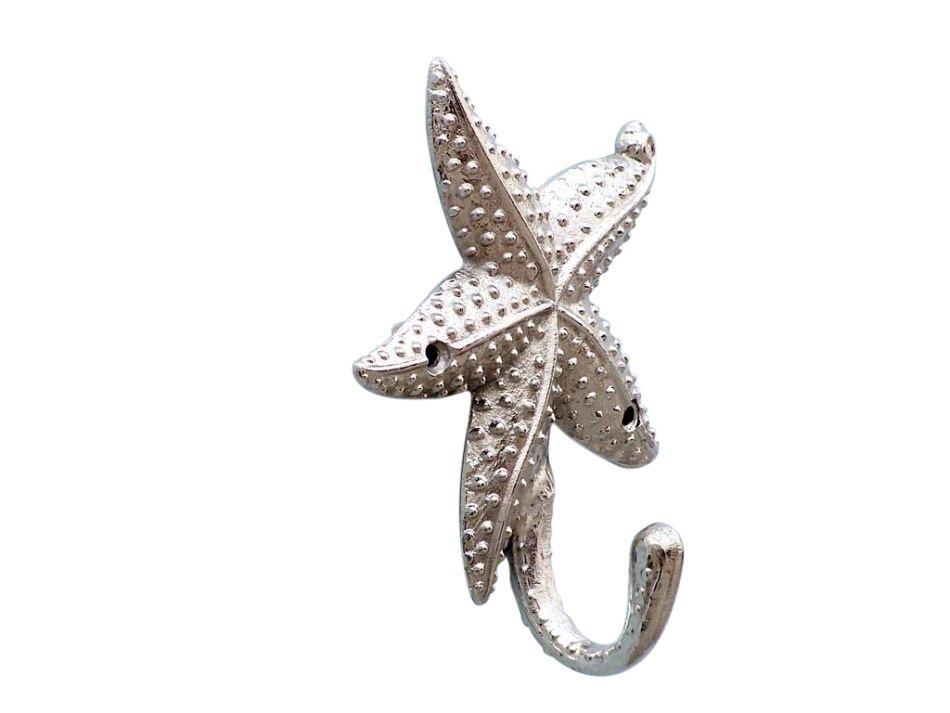 Chrome Starfish Hook 5""