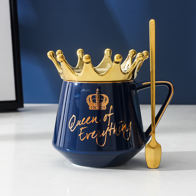 Crown Creative Mug (Option: Navy)