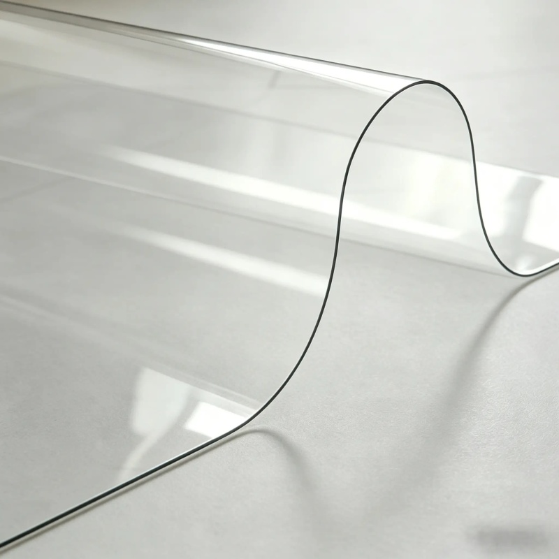 Table Cover 13x16Inch 1.5 Mm Thick Clear Desk Protector Rectangle PVC Desk Mat Waterproof & Easy Cleaning Desk (Option: 1.5mm-13x16inches)