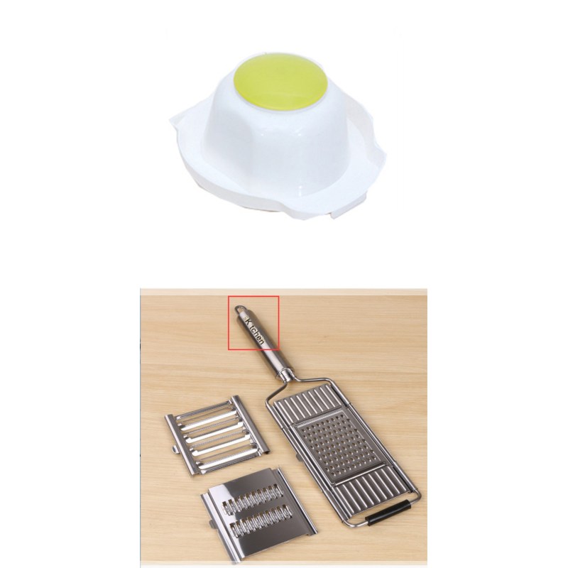 Multifunctional Food Safety Rack Food Slicing Knife Finger Protection Device (Option: MKC Set1)