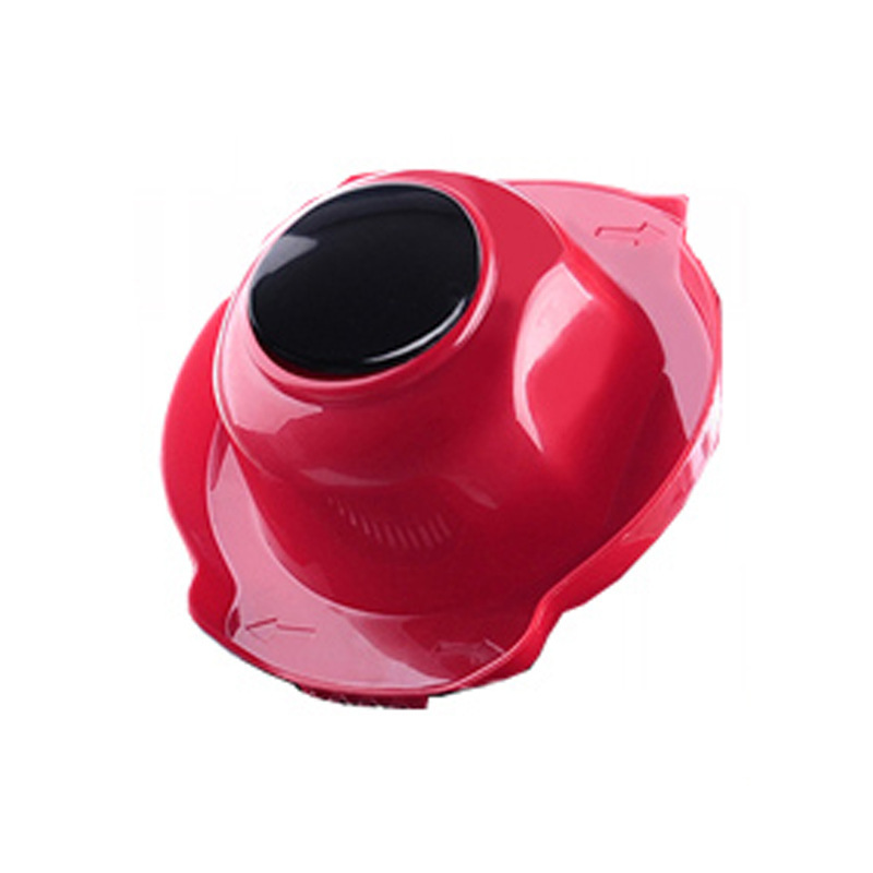 Multifunctional Food Safety Rack Food Slicing Knife Finger Protection Device (Option: red)