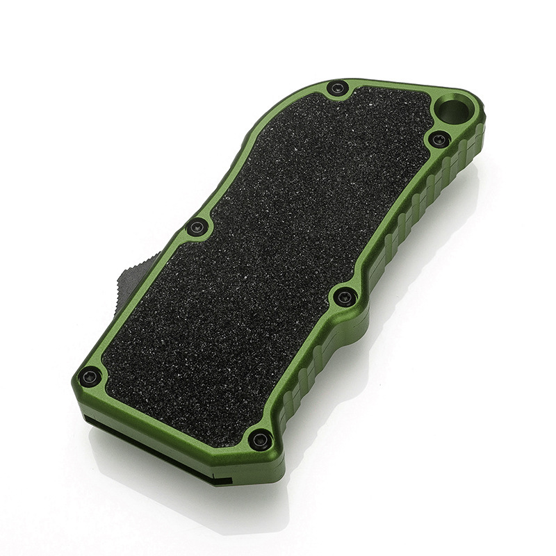 Aluminum Retractable Multi-Purpose Knife, Includes 5 SpareBlades -Quick Replacement, EDC Tool Pocket Knife (Option: green)