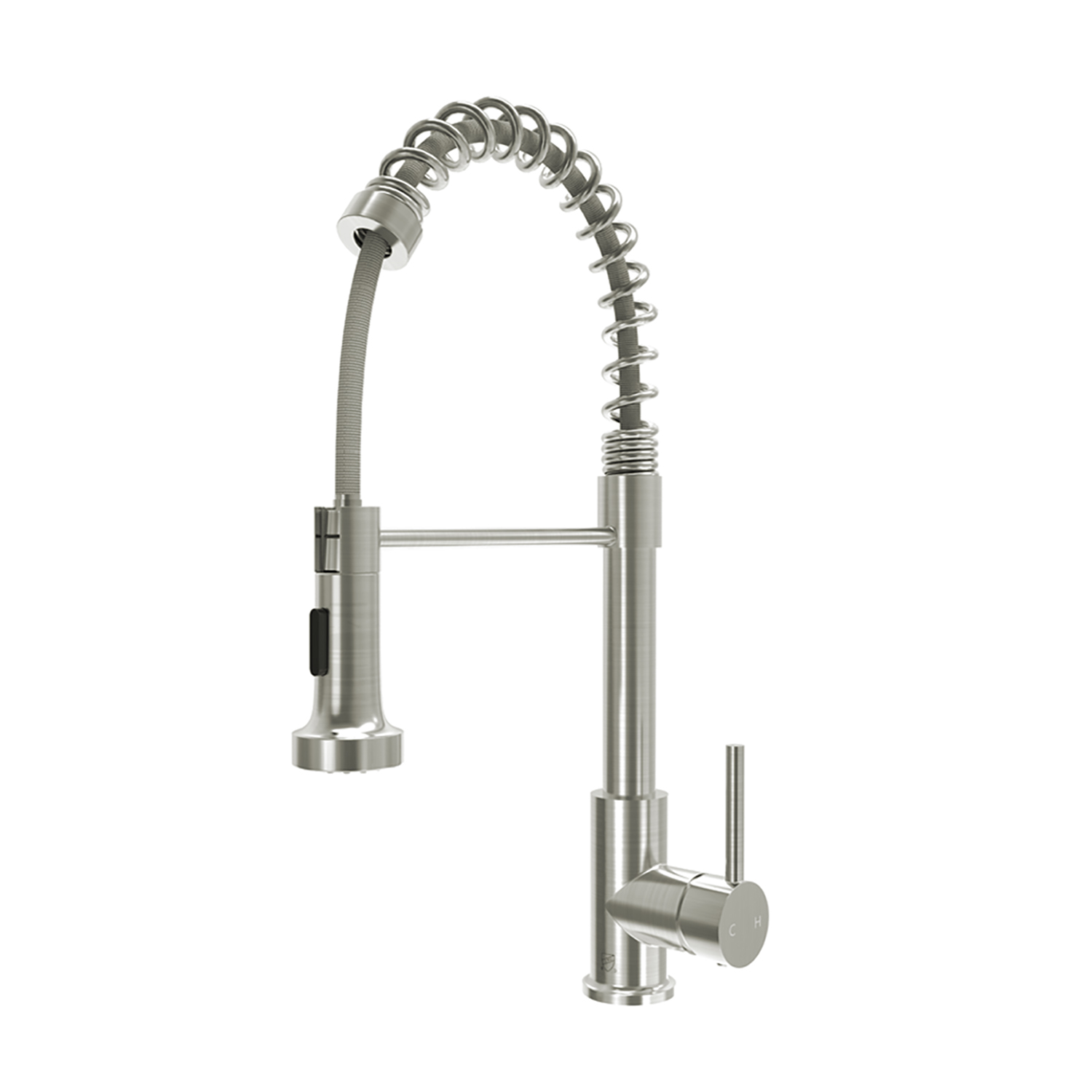 Single-Handle Pull-Down Sprayer Kitchen Faucet In Chrome,Non-EBAY Certified Warehouse,Non-EBAY Certified Warehouse (Option: W12244779)
