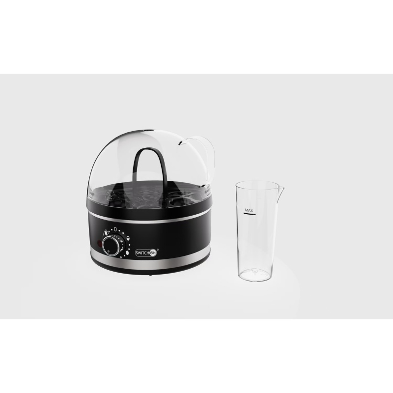 Mini Multifunctional Household Plug-in Steam Boiler (Option: Black-US)